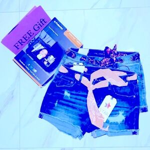 $25 sale for Two Vanilla Star Juniors Shorts with free tablet with purchase